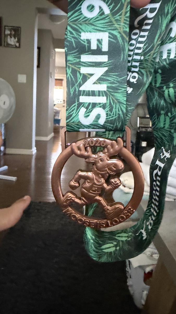 Moose is Loose medal photo